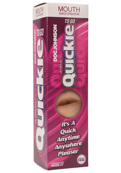 Doc Johnson Quickie Mouth – ULTRASKYN® Textured Sleeve