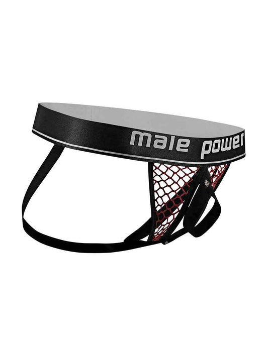 COCK PIT COCK RING JOCK BURGUNDY S/M