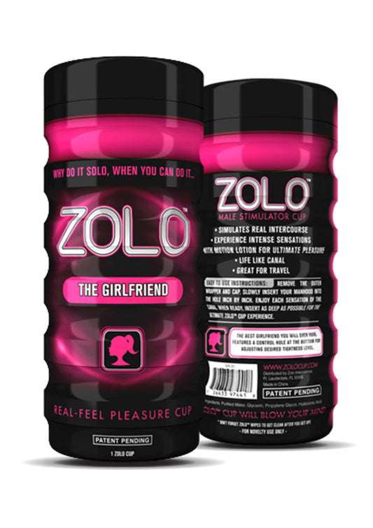 Zolo The Girlfriend Cup – Soft-Touch Novelty Accessory