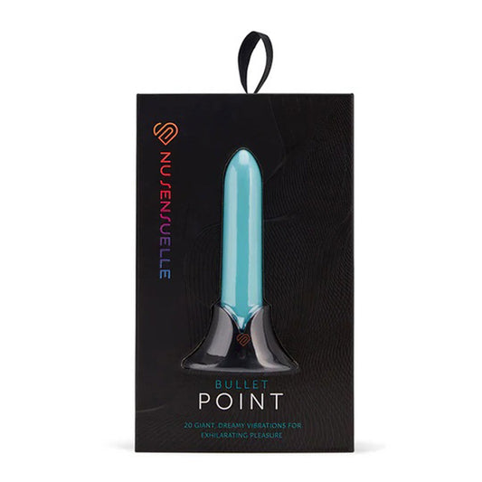 SENSUELLE POINT TEAL BLUE 20 FUNCTION BULLET