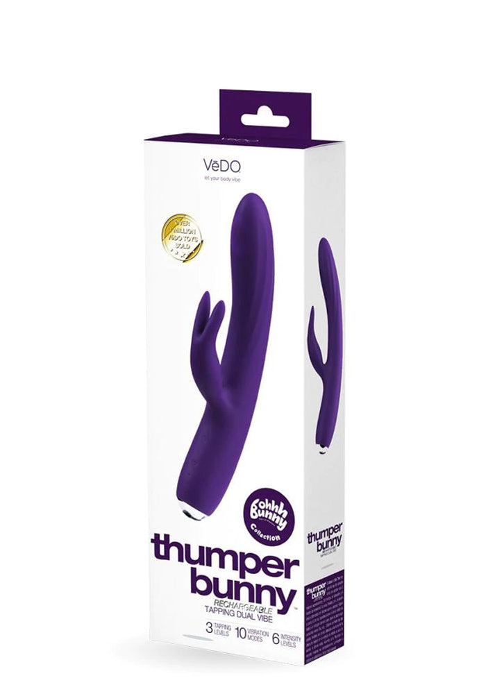 VEDO THUMPER BUNNY DEEP PURPLE