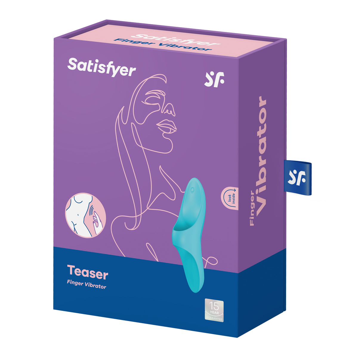 SATISFYER TEASER LIGHT BLUE (NET)