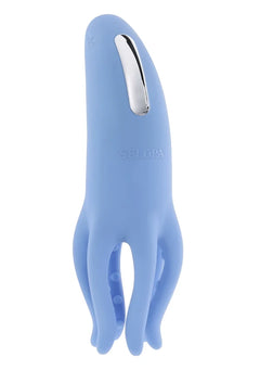 Selopa Tentacle Tickler Blue – Rechargeable Silicone Tentacle Vibrator with 10 Functions