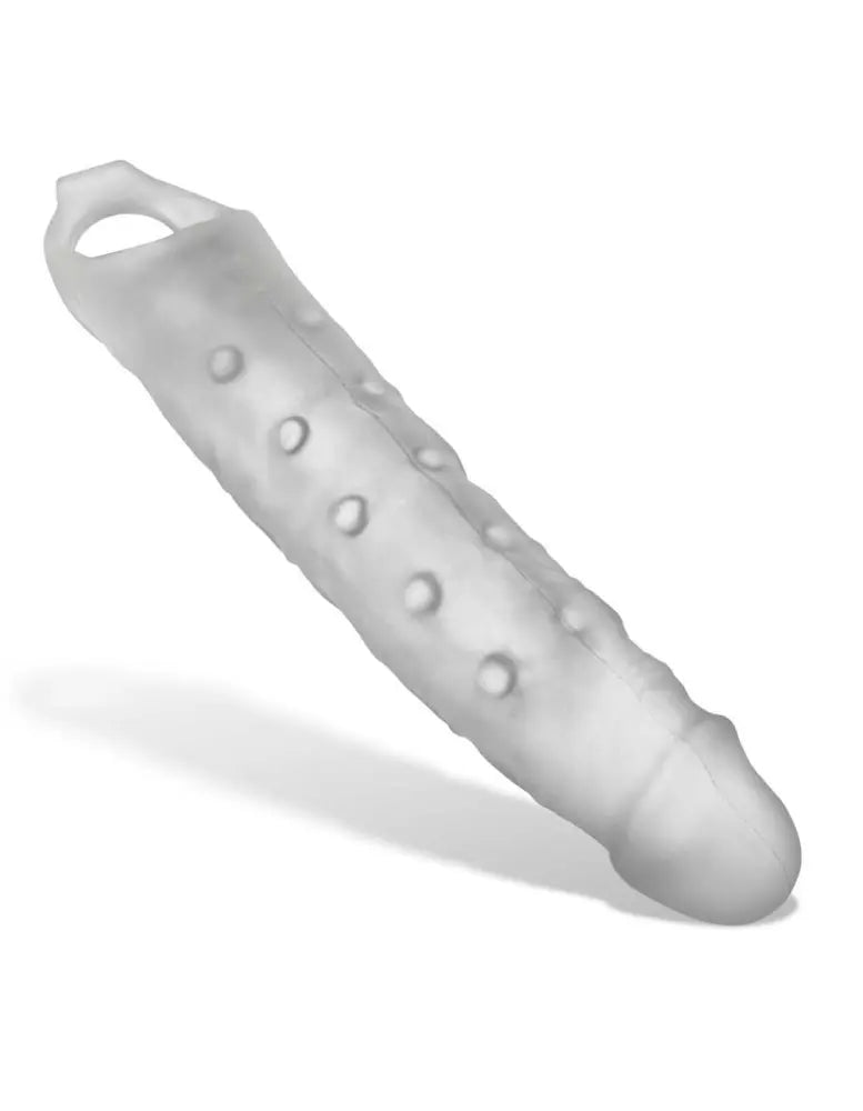 Oxballs Snake Deep-Reacher Cocksheath Clear Ice – Silicone Penis Extension Sleeve