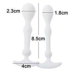 Aneros Peridise Set – White 2-Pack Unisex Anal Stimulators