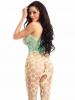 DREAM BODYSTOCKING TEAL/YELLOW