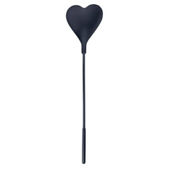 Temptasia Ardor Heart Crop Black – Silicone Heart Bondage Crop