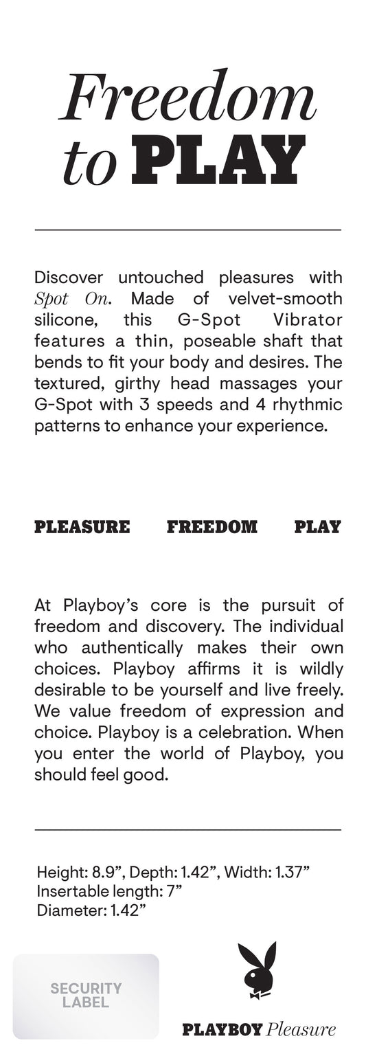 PLAYBOY SPOT ON