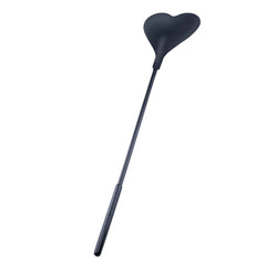 Temptasia Ardor Heart Crop Black – Silicone Heart Bondage Crop