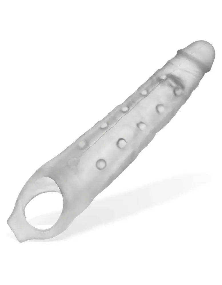 Oxballs Snake Deep-Reacher Cocksheath Clear Ice – Silicone Penis Extension Sleeve