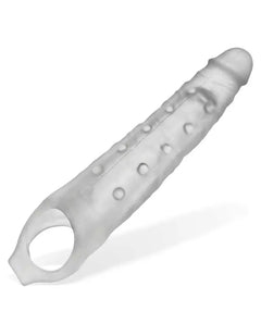 Oxballs Snake Deep-Reacher Cocksheath Clear Ice – Silicone Penis Extension Sleeve