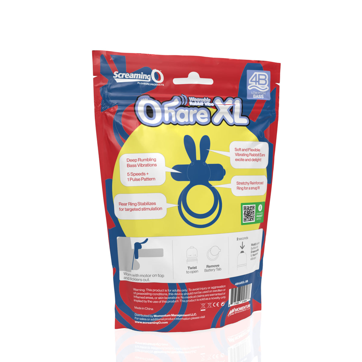 SCREAMING O 4B OHARE XL BLUEBERRY (BASS)