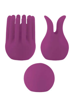 The Beat Double Pleasure Purple – Rechargeable Dual-Ended Silicone Vibrator with Interchangeable Tips