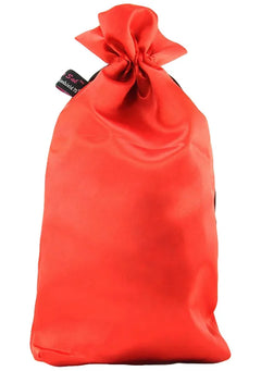 Sugar Sak Large Red Anti-Bacterial Toy Storage Bag – Satin Storage Pouch