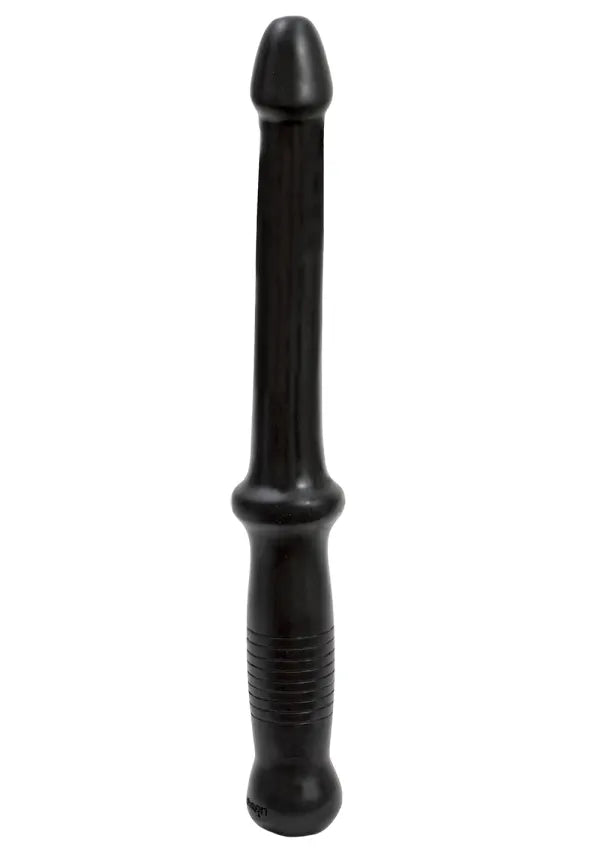 Doc Johnson Anal Push – Black 12.5-Inch Probe with Handle