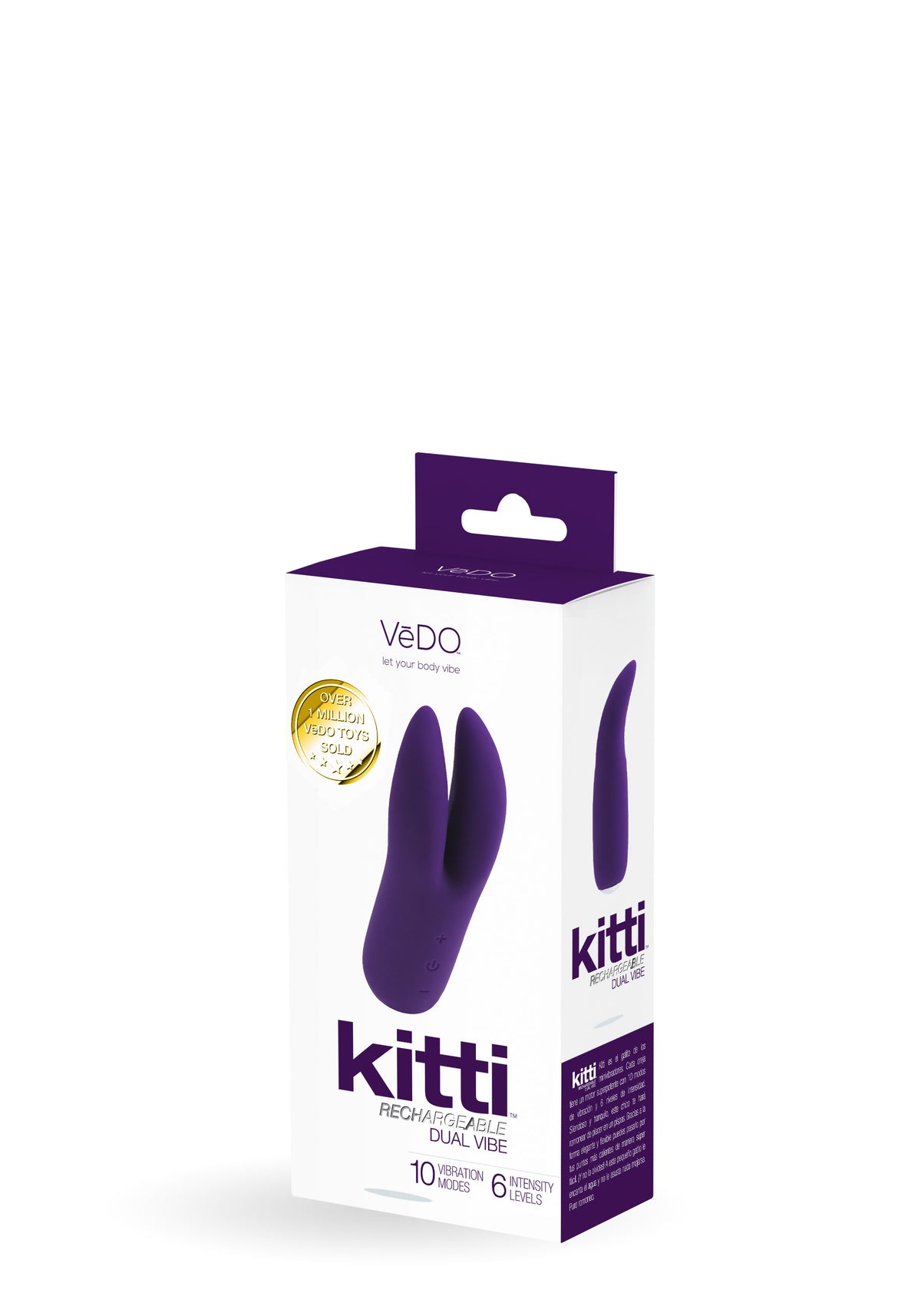 VEDO KITTI RECHARGEABLE VIBE DEEP PURPLE