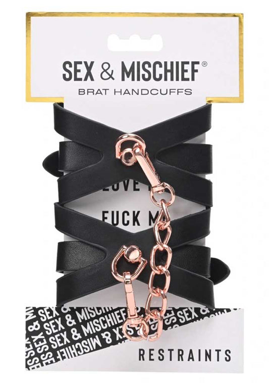 S&M BRAT HANDCUFFS