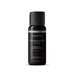 Wicked Sensual Massage Oil Honeysuckle Ivy 4 Fl Oz
