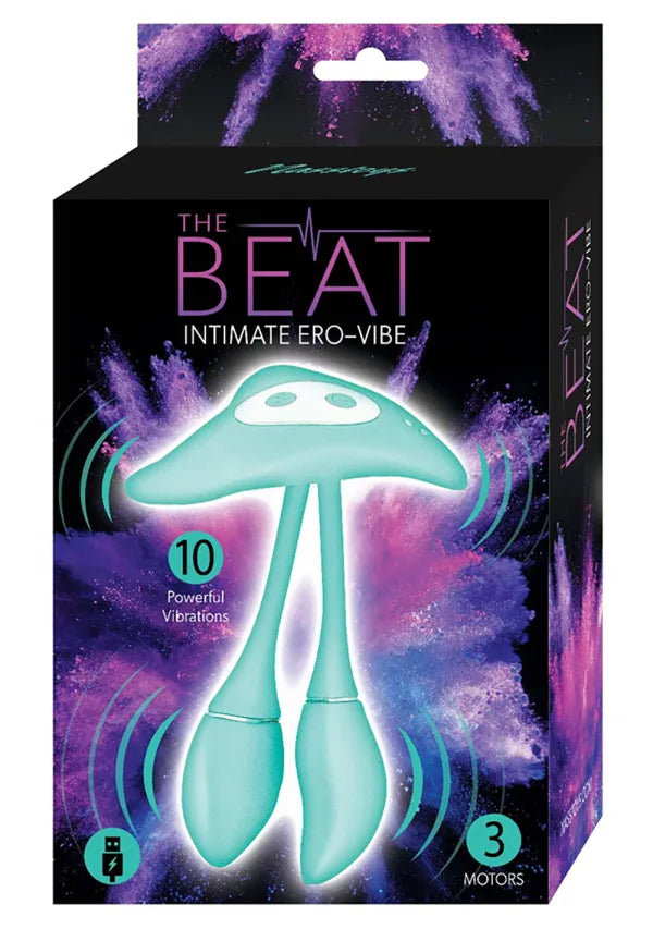 The Beat Intimate Ero-Vibe Aqua – Rechargeable 3 Motor Silicone Pleasure Vibrator