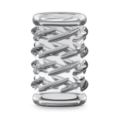 Stay Hard Cock Sleeve 06 Clear – Textured TPE Enhancement Sleeve by Blush