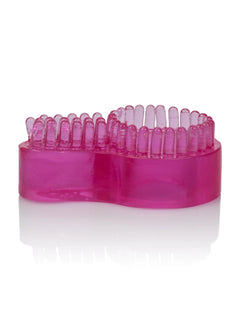 CalExotics Super Stretch Enhancer Ring Pink – Flexible Textured Cock Ring