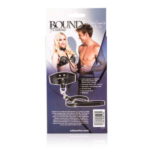 Diamond Leash and Collar Set
