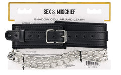 Shadow Collar and Leash - Black