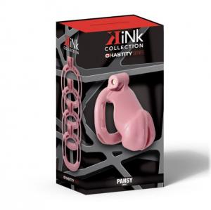 KINK CHASTITY PANSY COCK CAGE S PINK