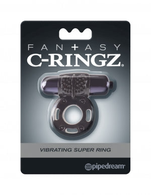 FANTASY C RINGZ VIBRATING SUPER RING BLACK