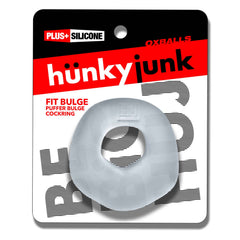 Fit Bulge Hung-Style Cockring Clear Steam