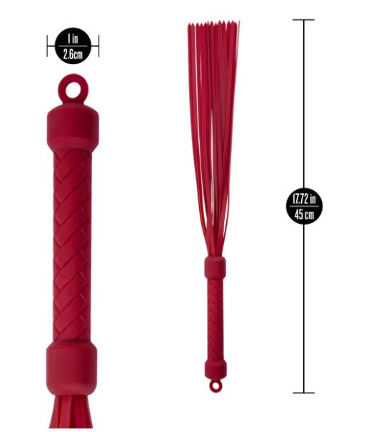 Temptasia Ardor - Flogger - Red