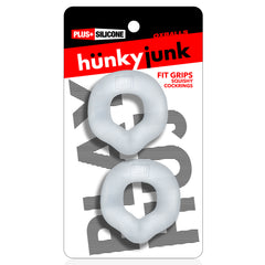 Fit Grips 2-Pack Ergo-Fit Cockrings Clear Clear