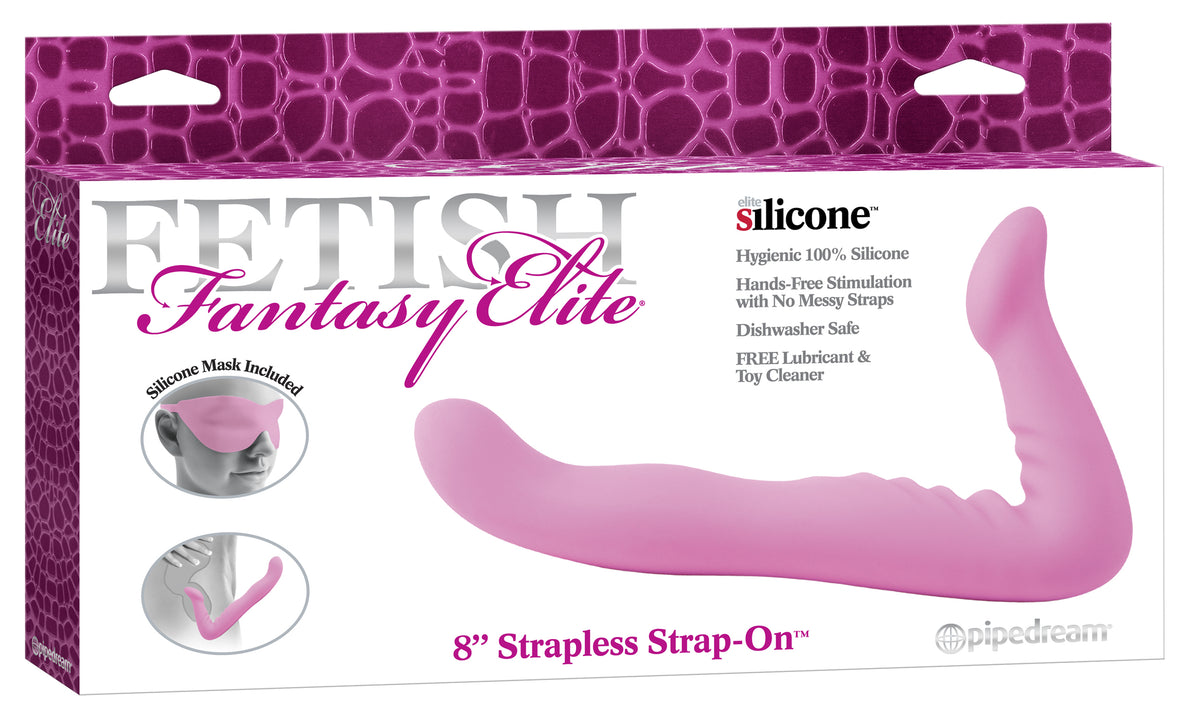 Fetish Fantasy Elite 8-Inch Strapless Strap-on - Pink