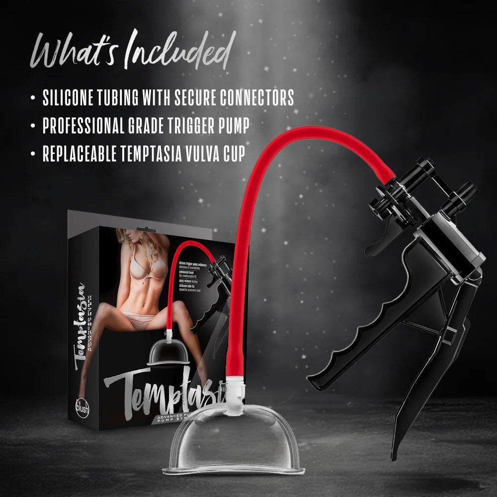 Temptasia Advanced Pussy Pump System – Professional Silicone Vulva Pump Kit