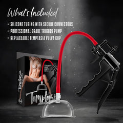 Temptasia Advanced Pussy Pump System – Professional Silicone Vulva Pump Kit