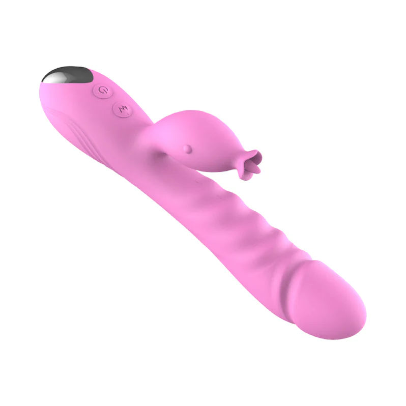 Full Circle Red Queen Premium Rabbit Vibe – Pink