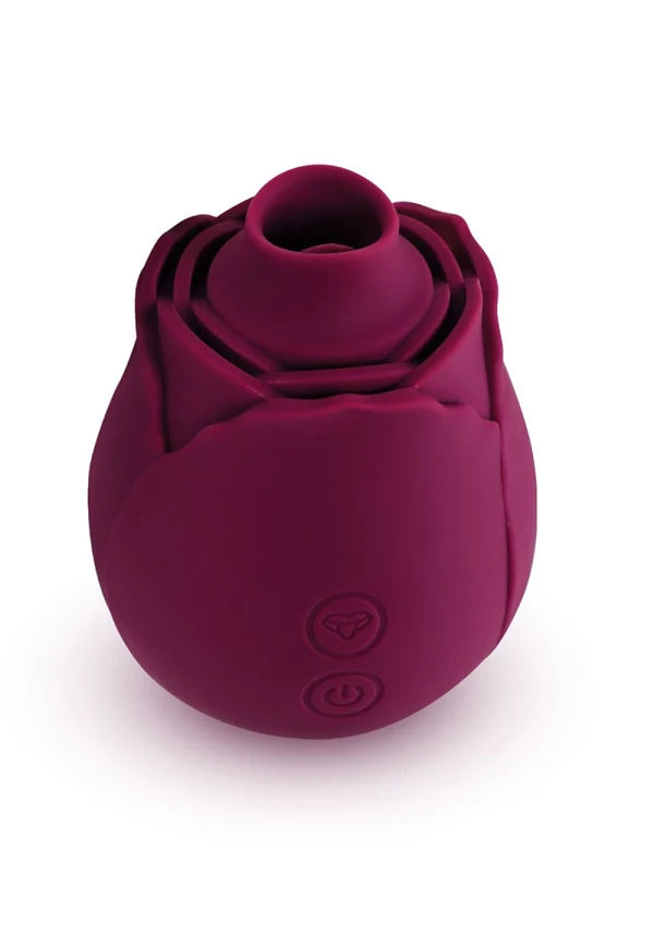 Skins Rose Buddies Rose Flutterz Rechargeable Vibrator – Fuchsia Rose Clitoral Stimulator