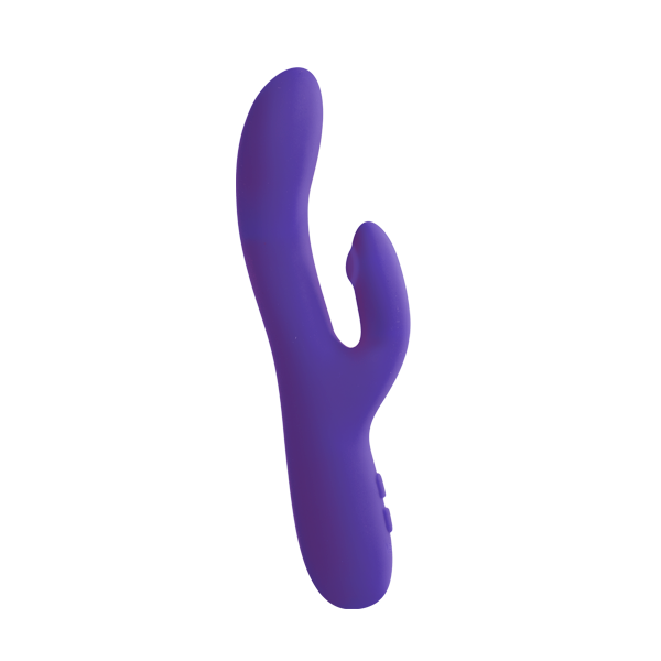 VēDO Rockie Dual Rechargeable Vibe Indigo – Waterproof Rabbit Vibrator with Dual Motors
