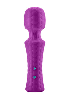 FemmeFunn Ultra Wand Mini Purple – Rechargeable Waterproof Silicone Mini Wand Massager