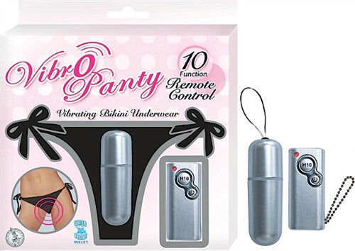 Vibro Panty Black – 10 Function Remote Control Vibrating Panty Bikini | Grand Market