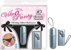 Vibro Panty Black – 10 Function Remote Control Vibrating Panty Bikini | Grand Market
