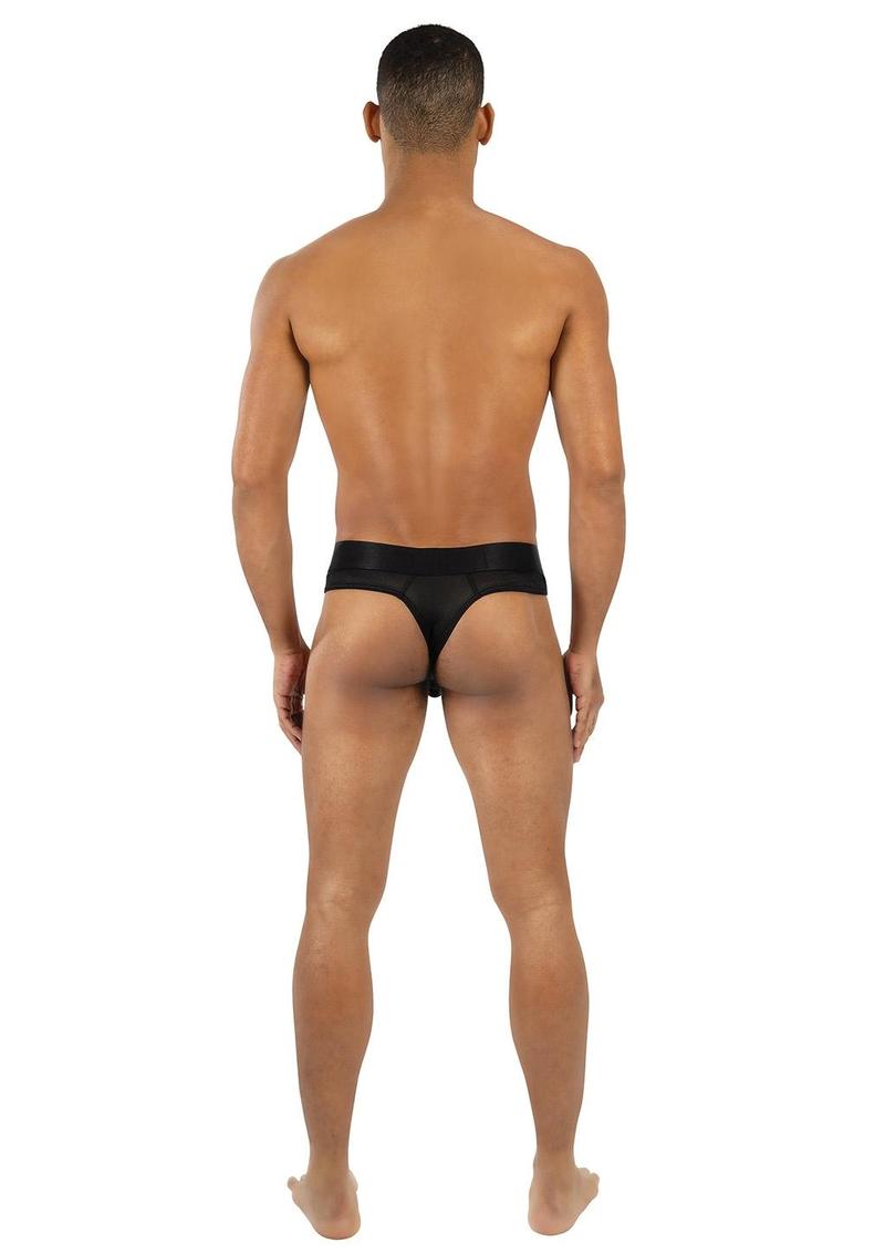 Envy Midnight Athletics Thong Black Small Medium