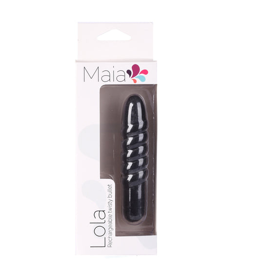 LOLA RECHARGEABLE TWISTY BULLET BLACK