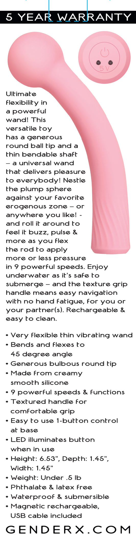 GENDER X FLEXI WAND