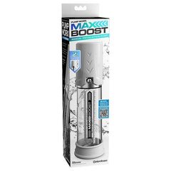Pump Worx Max Boost – Manual Performance Pump, White/Clear