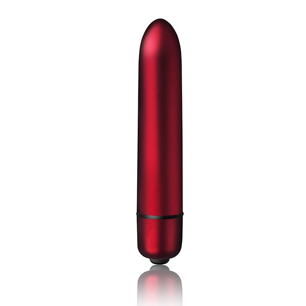 Rocks-Off Truly Yours Scarlet Velvet 10 Speed Bullet Vibrator – Waterproof Compact Bullet Massager