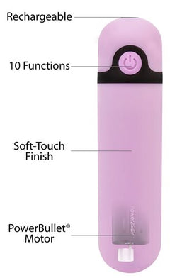 Simple & True Rechargeable Bullet Purple