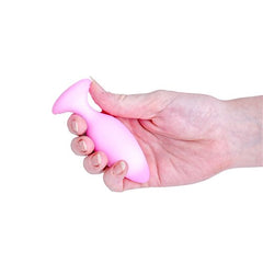 Softies Dual Layer Silicone Butt Plug 4" Pink – Beginner-Friendly Anal Plug