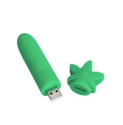 Maia Stoni Silicone Mini Vibe 420 Series – Rechargeable Silicone Bullet Vibrator