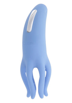Selopa Tentacle Tickler Blue – Rechargeable Silicone Tentacle Vibrator with 10 Functions